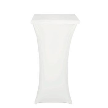 all:Mange debout carré houssé blanc