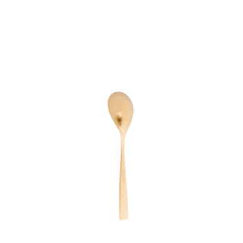 Cuillère à café dorée