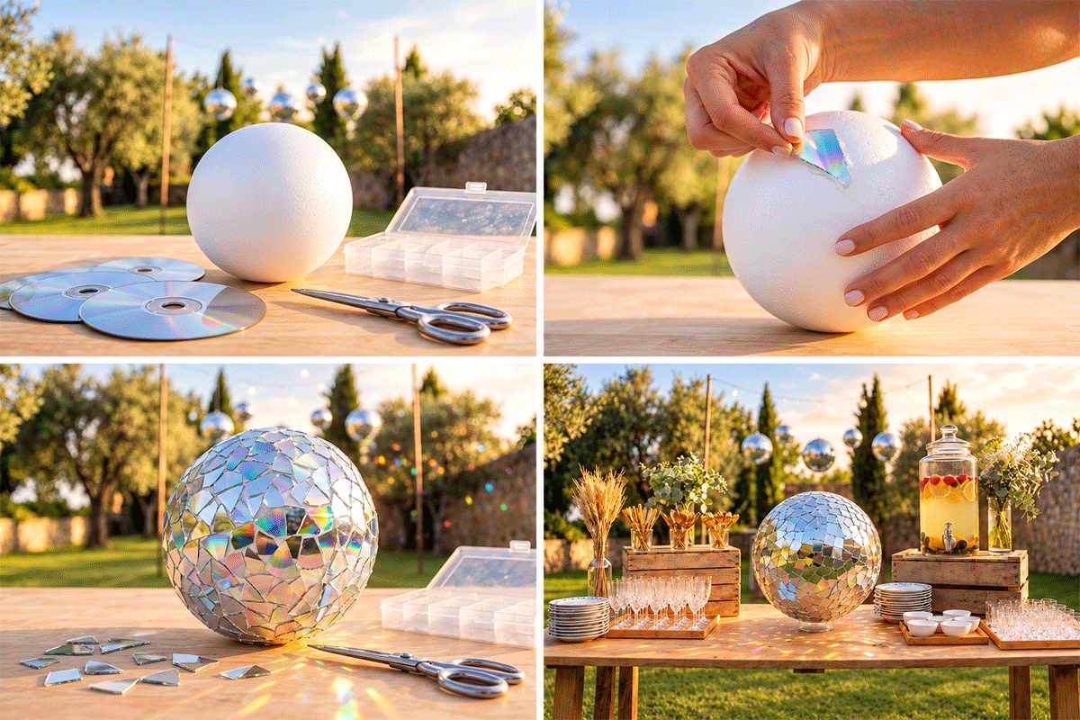 Image de du DIY de la boule disco