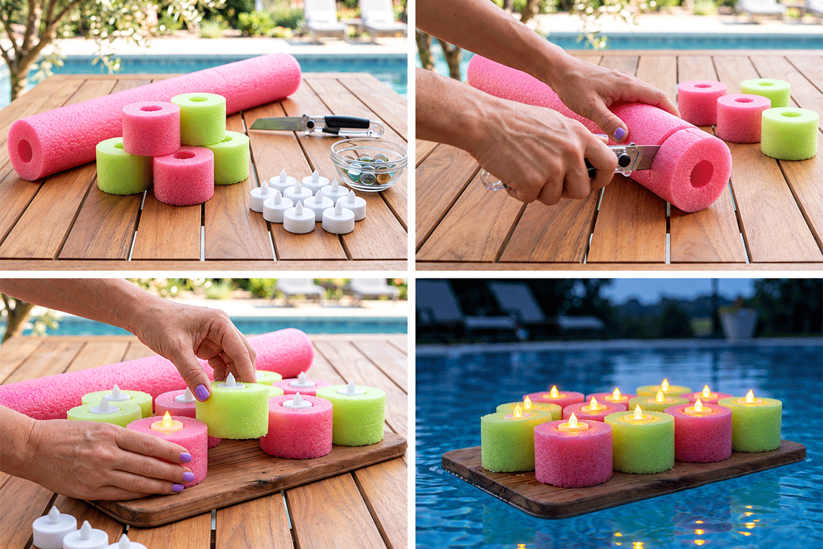 &eacute;tapes du DIY pour la pool party